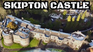 Skipton Castle  Drone  Tour [upl. by Nnaassilem]