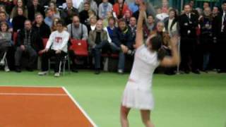 Berlin Exhibition 2010 Martina Hingis [upl. by Urial]