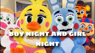 The Freddy Fazbear show  Boy Night and Girl Night S1 E3 [upl. by Nairbo]