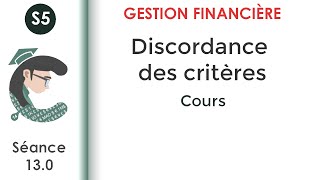 La discordance de critères du choix dinvestissement séance 130 GestionFinancièreS5 [upl. by Anahcra725]