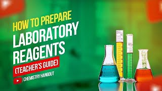 How To Prepare Laboratory Reagent TEACHER’S GUIDE 2023 [upl. by Sirej]