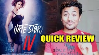 HATE STORY 4 Quick Review  Urvashi Rautela Karan Wahi Vivian Bhatena [upl. by Cire]