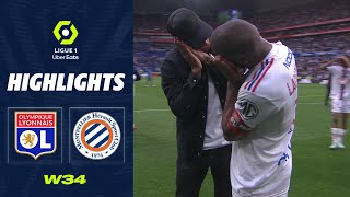 OLYMPIQUE LYONNAIS  MONTPELLIER HÉRAULT SC 5  4  Highlights  OL  MHSC  20222023 [upl. by Amlet]