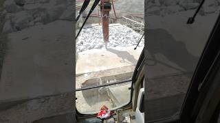 Hydraulic concrete breaker crushing [upl. by Chun]