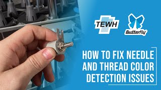 How to Fix Needle and Thread Color Detection Issues [upl. by Noed]