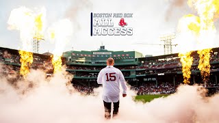 Red Sox AllAccess Dustin Pedroia Retirement Ceremony  Dustin Gets Micd Up [upl. by Ariec]