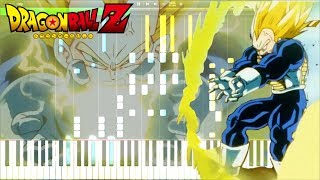 Dragon Ball Z OST  Vegeta Super Saiyan Extended  Piano Tutorial ドラゴンボールＺ【ピアノ】 [upl. by Falzetta]