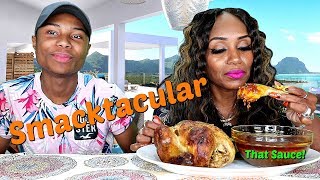 Rotisserie Chicken Mukbang [upl. by Anoerb]