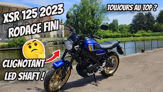 XSR 125 2023  Rodage terminé  MOTOVLOG 15 [upl. by Daisey]