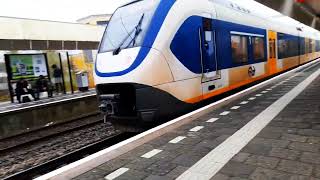 Treinen Op Station Heerhugowaard Reupload 11 November 2021 4K 2160p60 [upl. by Moreta]