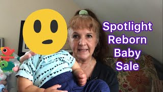 Spotlight Reborn Sale My Baby Cry and Amazon Haul [upl. by Llehcal660]