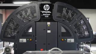 Premier HP T230 Inkjet Webpress [upl. by Strepphon]