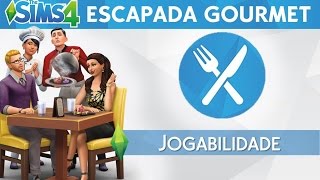 The Sims 4  Escapada Gourmet Gameplay [upl. by Bloem]