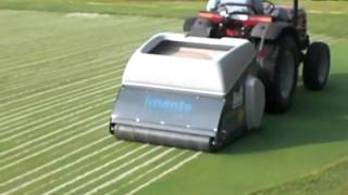 Imants Sandcat by Campey Turf Care Systems in Korea [upl. by Hobbs]