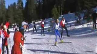 Truckee Nordic Sprints  Auburn Ski Club Cross Country Ski Race [upl. by Nimzay204]