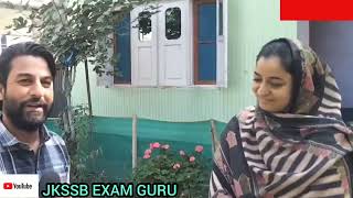 Contractual Teacher Ishrat Nisar Tops JKSSB supervisor EXAM Watch her success Journey [upl. by Nisior]