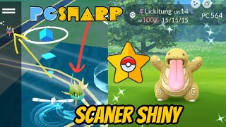 A ESPERA ACABOU TESTANDO O SHINY SCANER NO PGSHARP  POKEMON GO [upl. by Kerin]