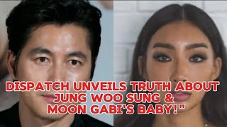 Dispatch Reveals Jung Woo Sung as the Father of Moon Gabi’s Babykpop kdramaasiandrama moongabi [upl. by Nylanna]