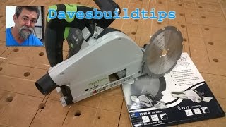 Festool diamond blade ts55 track saw Dave Stanton woodworking [upl. by Eitsrik]