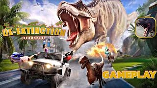 De Extinction Jurassic Gameplay [upl. by Leif533]