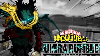 I Played with the 1 Deku  My Hero Ultra Rumble [upl. by Ahsatan]