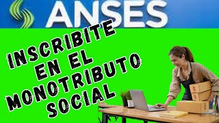 quotCómo Inscribirse en el Monotributo Social Tutorial Completoquot anses monotributosocial [upl. by Akinaj]