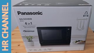 Unboxing Panasonic 4 in 1 Steam Combination Microwave Oven NNDS59NBQPQ  Flatbed Inverter Oven [upl. by Sissy]