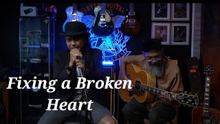 90 Song Cover Fixing a Broken Heart  Indecent Obsession Edi Kemput amp Boym [upl. by Nhoj]