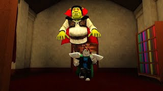 Can I Escape Vampire Shrek  Shrek in the Backrooms  Halloween Update  Roblox [upl. by Icyac]