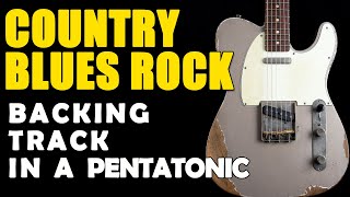 Country Rock Backing Track in A  Easy Jam tracks [upl. by Dinnie435]