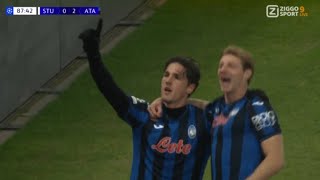 Nicolo Zaniolo Goal VfB Stuttgart vs Atalanta 02 All Goals and Extended Highlights [upl. by Frayne]