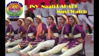 Himachali nonstop naati by students Jawahar navodaya vidayalay mandi on alumni Meet [upl. by Ardeid]