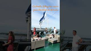 Cinderella Viking line cruise from Stockholm Sweden to Helsinki Finland travel cruise boat [upl. by Eduam]