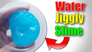 ASMR WATER JIGGLY SLIME Shorts [upl. by Rock]