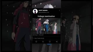 Hokage reanimation shorts anime naruto hokage [upl. by Stacie559]