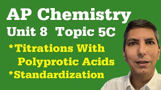 Special Types of AcidBase Titrations  AP Chem Unit 8 Topic 5c [upl. by Lezirg]