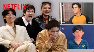 Avatar The Last Airbender Cast Reacts to Their Audition Tapes  Netflix [upl. by Birkett]