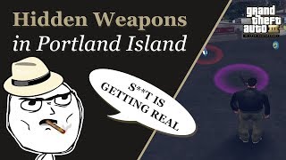 GTA 3  Hidden Weapons in Portland Island [upl. by Lienhard]