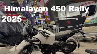 eicma 2024 Royal Enfield Himalayan 450 Rally 2025 [upl. by Blossom162]