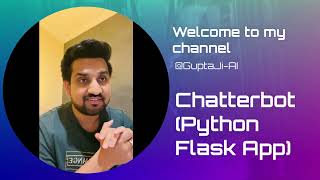 Create Your Own Chat bot  Python Flask App  VS Code [upl. by Tala]