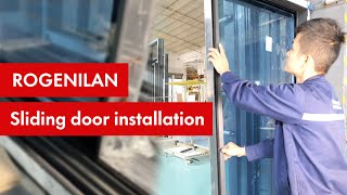 Sliding door installation [upl. by Llessur186]