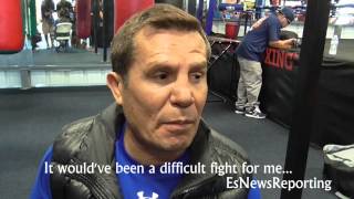 julio cesar chavez sr on floyd mayweather quoti was 890quot EsNews boxing [upl. by Alaric]