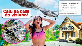 UM AVIÃO CAIU NO MEU CONDOMÍNIO  JULIANA BALTAR [upl. by Aelber]