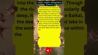 Yenisei  AngaraSelenga River5500 kmhttpswwwyoutubecomENGLISHDATTVfeaturedshortvideo [upl. by Aihsemaj]