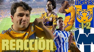 ¡DUELE ESTA DEFENSA ¡CON LA FE INTACTA AL BBVA  REACCION  TIGRES VS RAYADOS  CL2024  LIGA MX [upl. by Namrak]