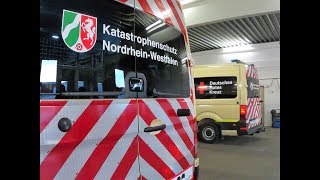 DRKGladbeck präsentiert  Sicherung von Rollstühlen  Betreuungskombi 20 Modell 2018 [upl. by Nuyh]