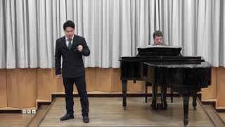 Frisch zum kampfe Frisch zum Streite from Die Entführung aus dem Serail Tenor Sungho Kim [upl. by Gnivre]