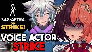 Voice Actors Are STRIKING Genshin Impact And More  SAGAFTRA Strike [upl. by Quinta140]