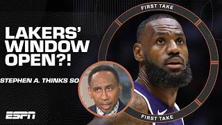 Why Stephen A thinks the Lakers championship window is still open 👀  First Take [upl. by Erme]