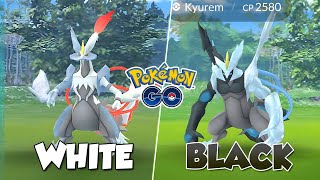 Vazou Black and White Kyurem no Pokémon GO Acidentalmente [upl. by Nolahp]